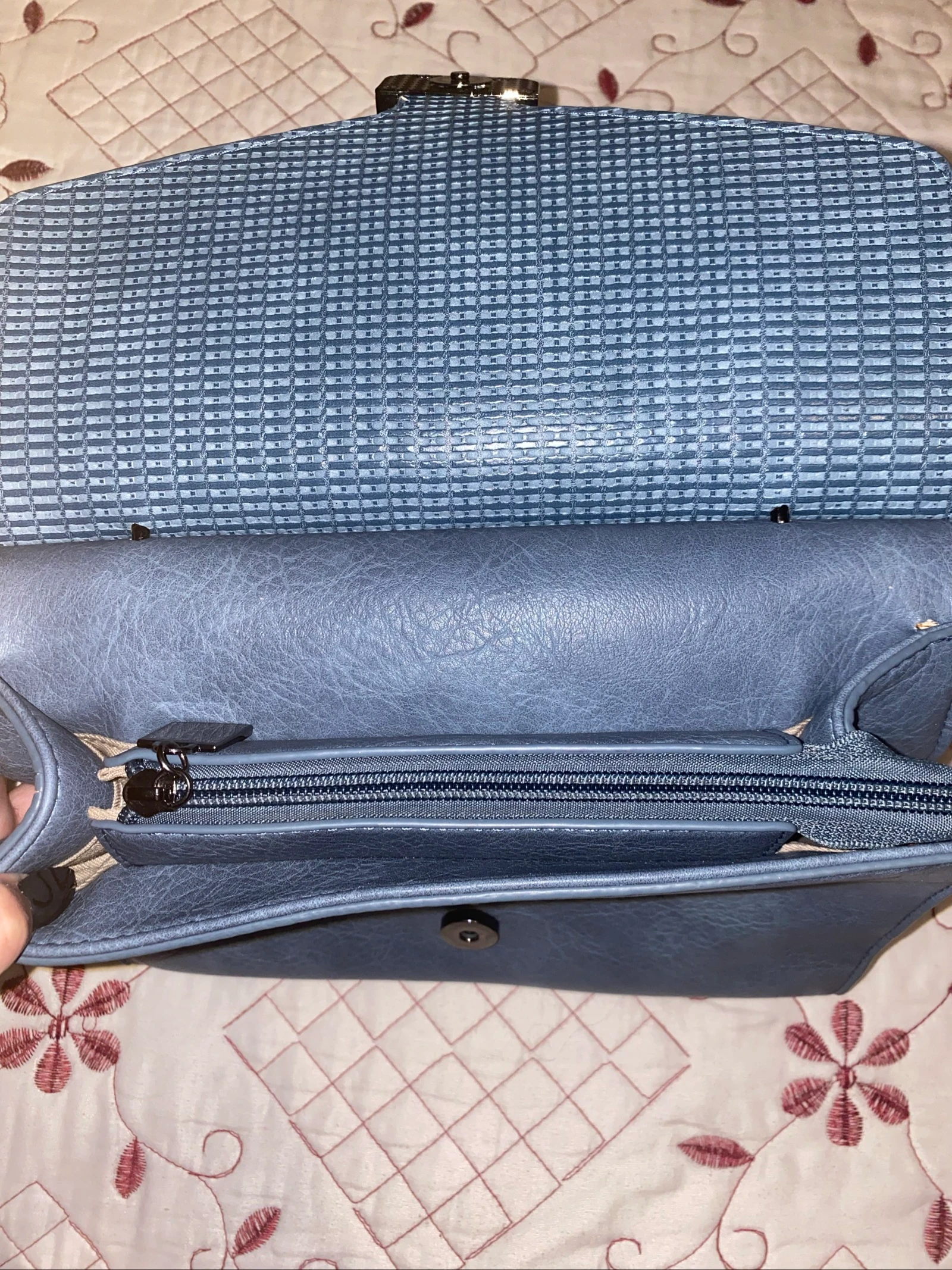 Bolso Mambo azul envejecido – photo 8